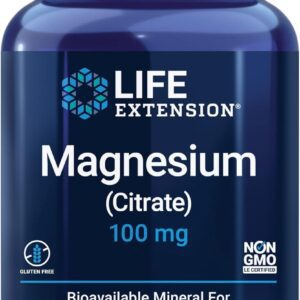 Life Extension Magnesium Citrate 100Mg 100'S