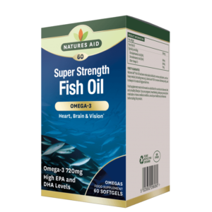 Natures Aid Super Strength Omega-3(1200Mg Fish Oil) 60'S