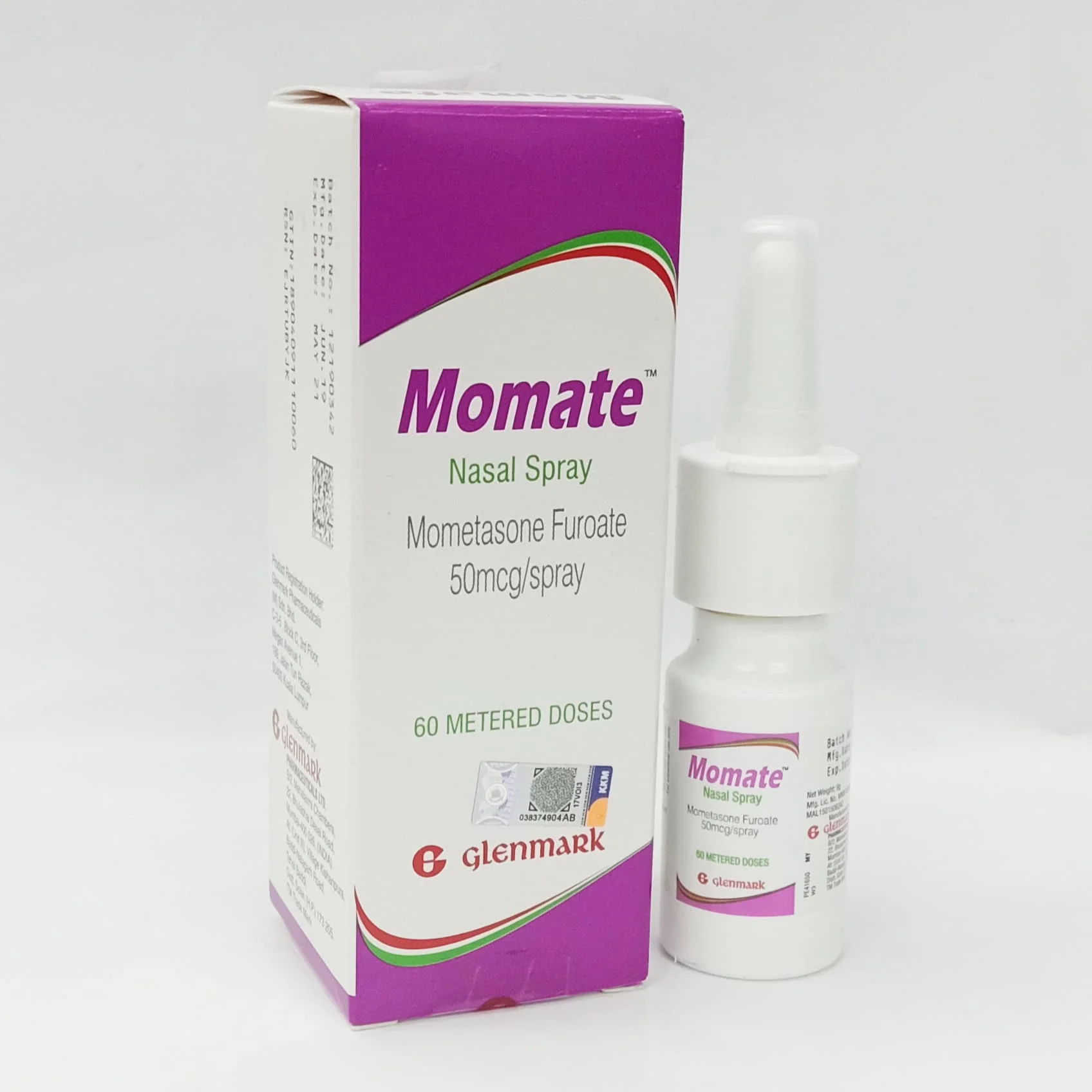 Momate Nasal Spray 50Mcg 1's