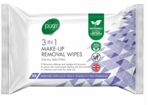Pure 3In1 Make-Up Removal Wipes