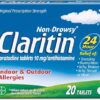 Claritine 10Mg Tablets 20's