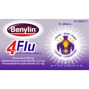 Benylin 4 Flu Tablets 24S