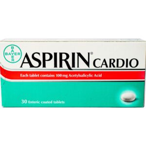Bayer Aspirin Cardio 100Mg Tablets 30S