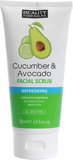 Beauty Formula Cucumber Facial Scrub 150Ml