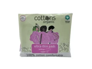 Organic Ultra Thin Pads 12'S