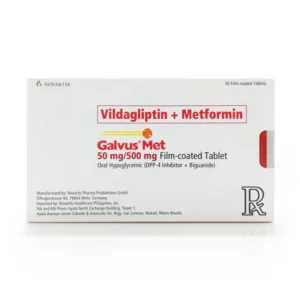 Galvusmet 50/500Mg Tablets 30's