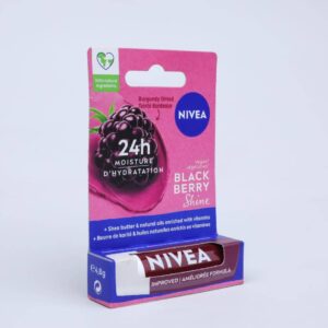 Nivea Lipbalm Fruity Shine Blackberry 4.8G/5.5Ml