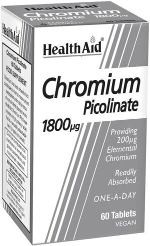 Healthaid Chromium Picolinate 60S