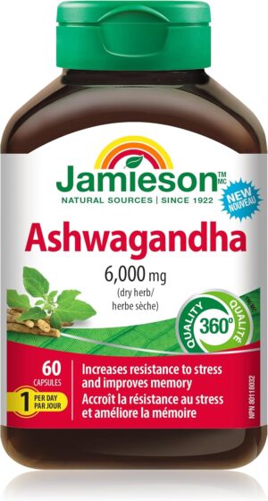 Jamieson Ashwagandha Caps 60's