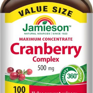 Jamieson Cranberry Complex 500Mg 60S