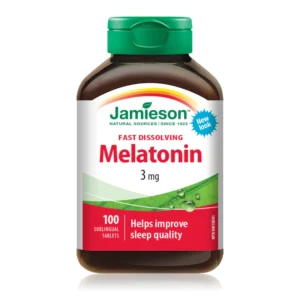 Jamieson Melatonin 3Mg Capsules 30'S