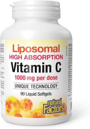 Natural Factors Liposomal Vitamin C 1000Mg 90S