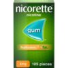 Nicorette 4Mg Fruitfusion Gum 105S