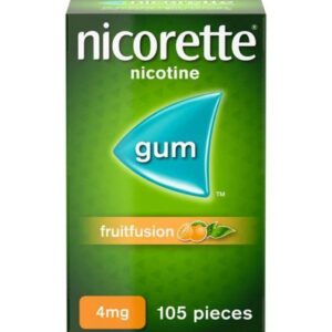 Nicorette 4Mg Fruitfusion Gum 105S