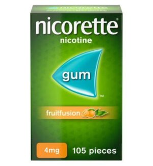 Nicorette 4Mg Fruitfusion Gum 105S