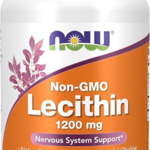 Now Lecithin Capsules 1200Mg 100'S