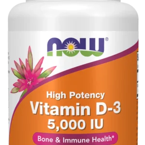 Now Vitamin D3 5000Iu Capsules 120'S