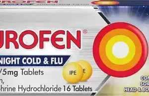 Nurofen D/Night Cold &Flu 200/5Mg Tablets 16'S