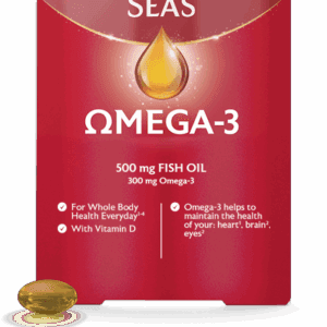 Seven Seas Omega 3 500Mg Fish Oil Capsules 30'S