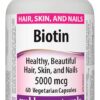 Webber Naturals Biotin 5000Mcg Capsules 60'S