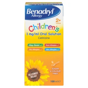 Benadryl Childrens 2+ Solution 100Ml