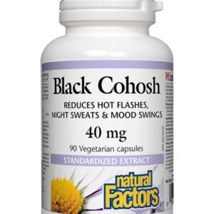 Natural Factors Black Cohosh 40Mg 90S