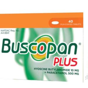 Buscopan Plus Tablets 40'S