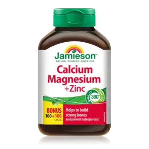 Jamieson Calcium Magnesium + Zinc Caps 200S