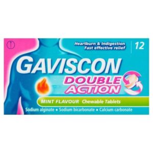 Gaviscon Double Action Tablets 12'S