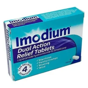 Imodium Dual Action Relief Tablets 6'S