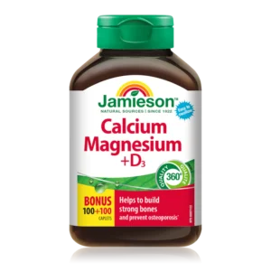 Jamieson Calcium Magnesium + D3 Caps 200S