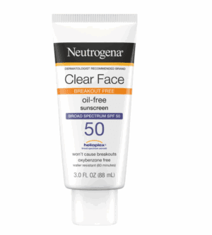 Neutrogena Clear Face Oil Free Spf50 Sunscreen