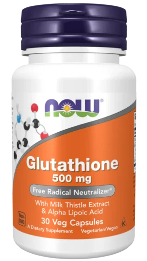Now Glutathione 500Mg Capsules 30'S