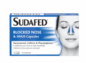 Sudafed Blocked Nose&Sinus Capsules 16'S