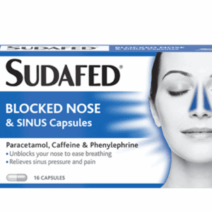 Sudafed Blocked Nose&Sinus Capsules 16'S