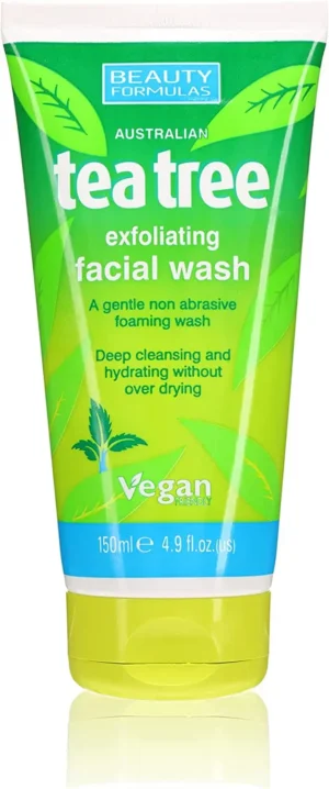 Beauty Formula Tea Tree Facial Wash 150Ml