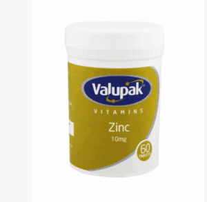 Valupak Zinc Gluconate Tabs