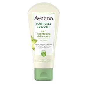 Aveeno Positiv. Radiant Daily Scrub 140G