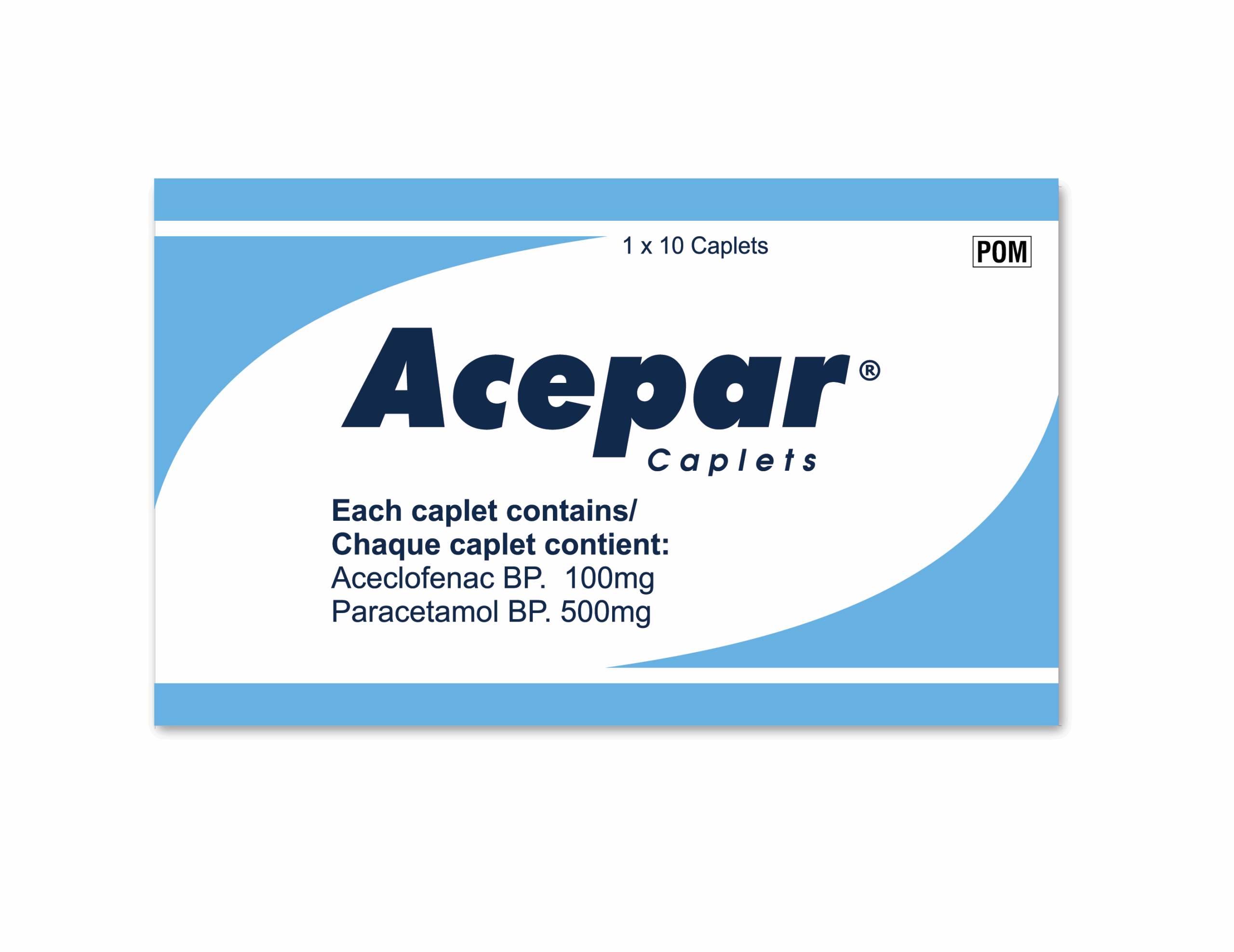 Acepar 100mg/500mg Tablets 10'S
