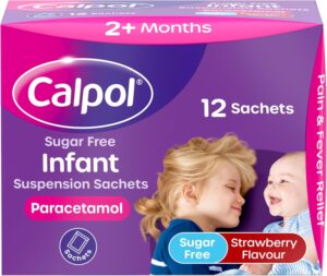Calpol 2+ Sugar Free Satchets 12'S