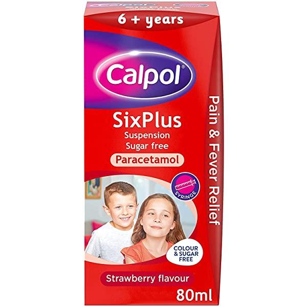Calpol 6+ S/F 80Ml