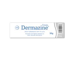 Dermazine Cream 50G (Silver Sulp  Hadiazine)