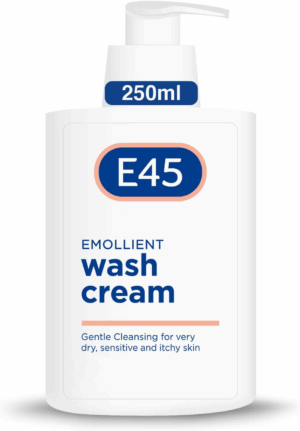 E45 Emollient Wash Cream for Dry & Itchy Skin 250ml