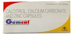 Gemcal Capsules 30'S