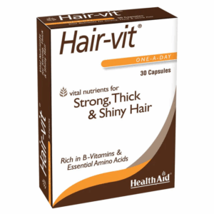 HealthAid Hair-vit Capsules 90's