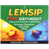 LEMSIP MAX DAY AND NIGHT COLD AND FLU 16`S
