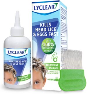 Lyclear Shampoo 200Mls  + Comb
