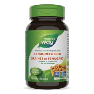 NATURES WAY FENUGREEK SEED VEGAN CAPSULES 100S