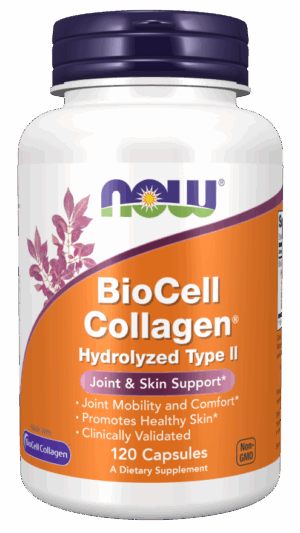 NOW Biocell Collagen Hydrolyzed Type II Vcaps 120's