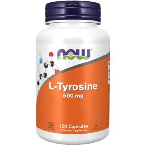 NOW Foods, L-Tyrosine, 500mg, 120 Capsules